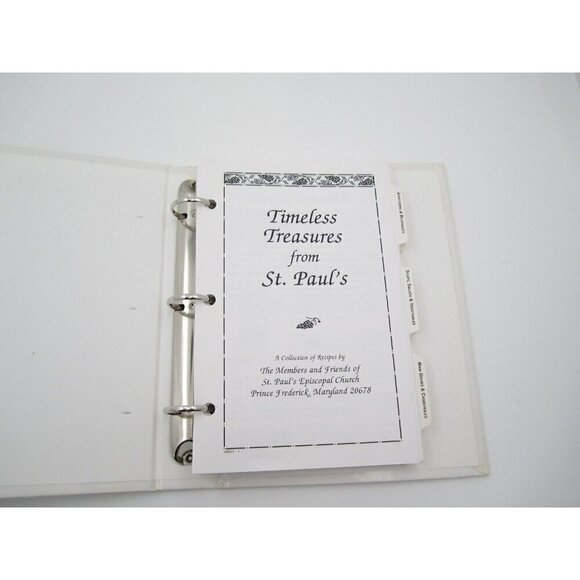 Vtg Timeless Treasures from St Paul's Episcopal Church Cook Recipes Book - Picture 4 of 6